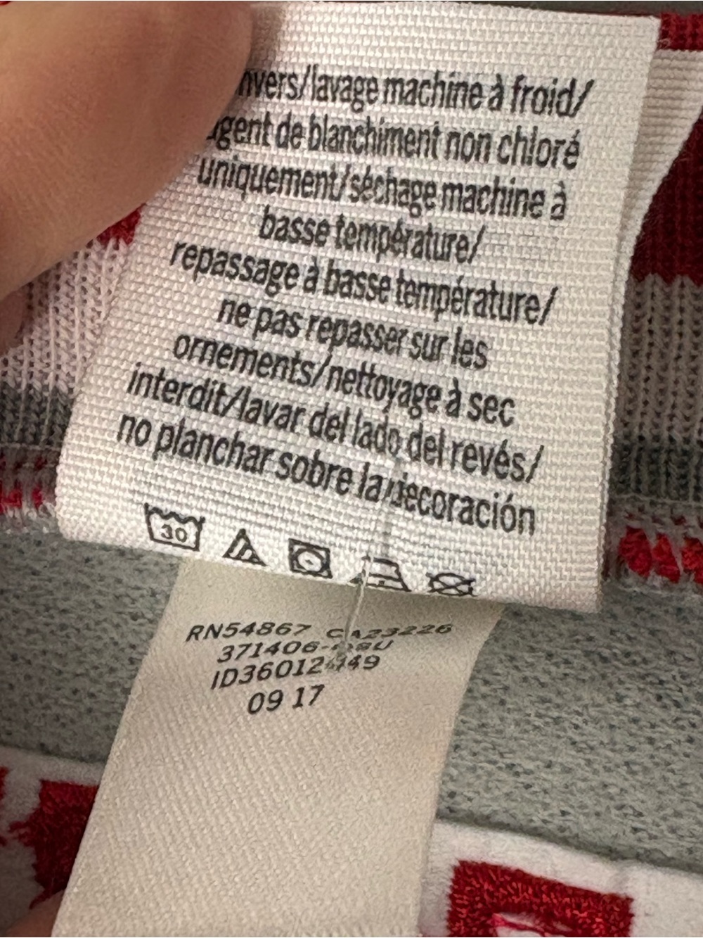 PINK Victoria's Secret Gray Crewneck Sweatshirt with Red Lettering S OVERSIZED - Picture 13 of 13